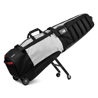 Sun Mountain Meridian Travel Cover - Golf Flight Bag - Black/White/Red