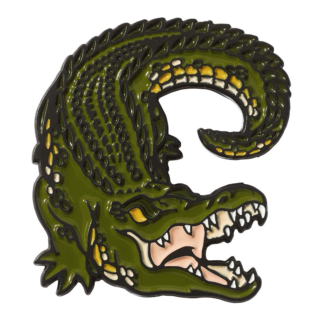 Luna Links Novelty Metal & Enamel Golf Ball Marker - Alligator/Gator