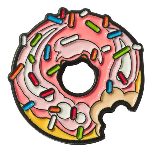Luna Links Novelty Metal & Enamel Golf Ball Marker - Donut With Sprinkles