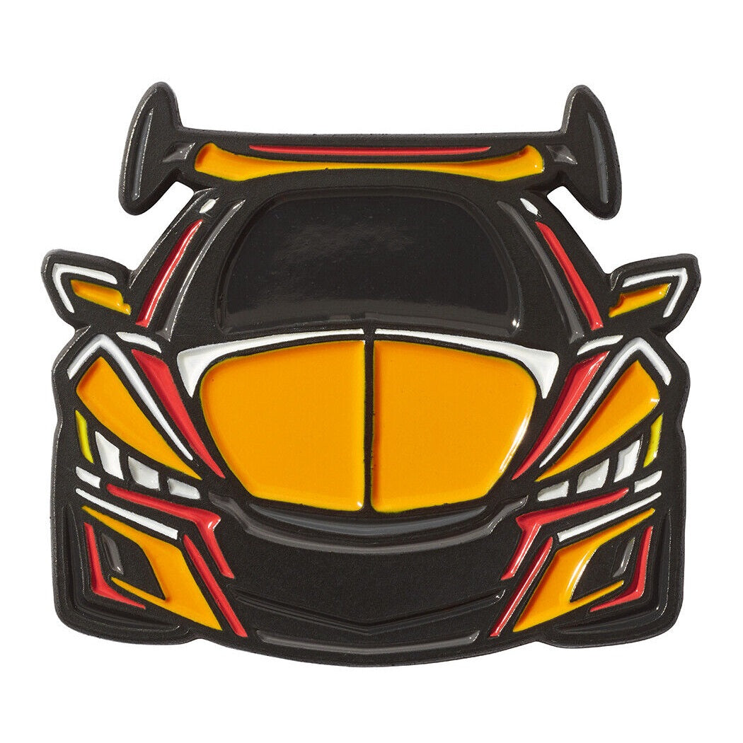 Luna Links Novelty Metal & Enamel Golf Ball Marker - Sports Car