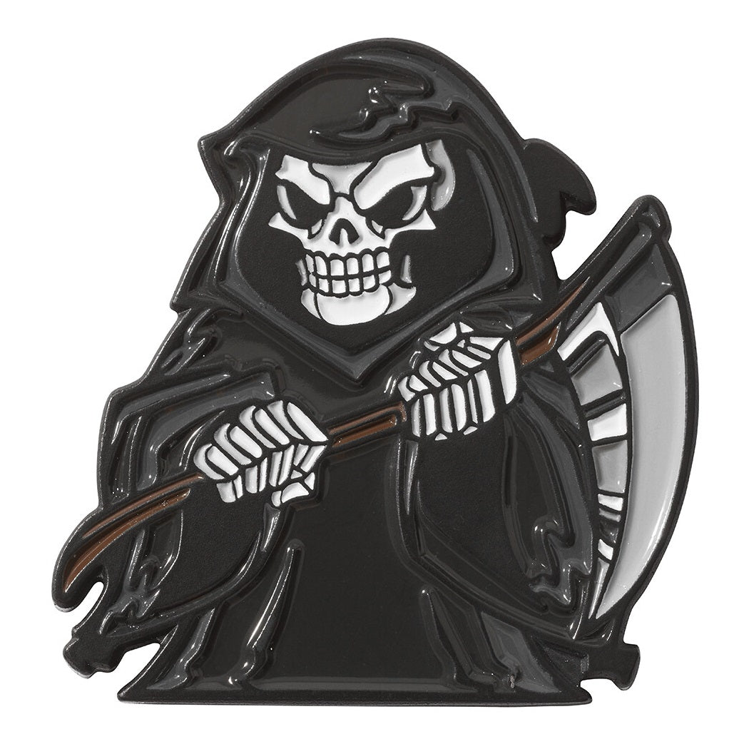 Luna Links Novelty Metal & Enamel Golf Ball Marker - The Grim Reaper