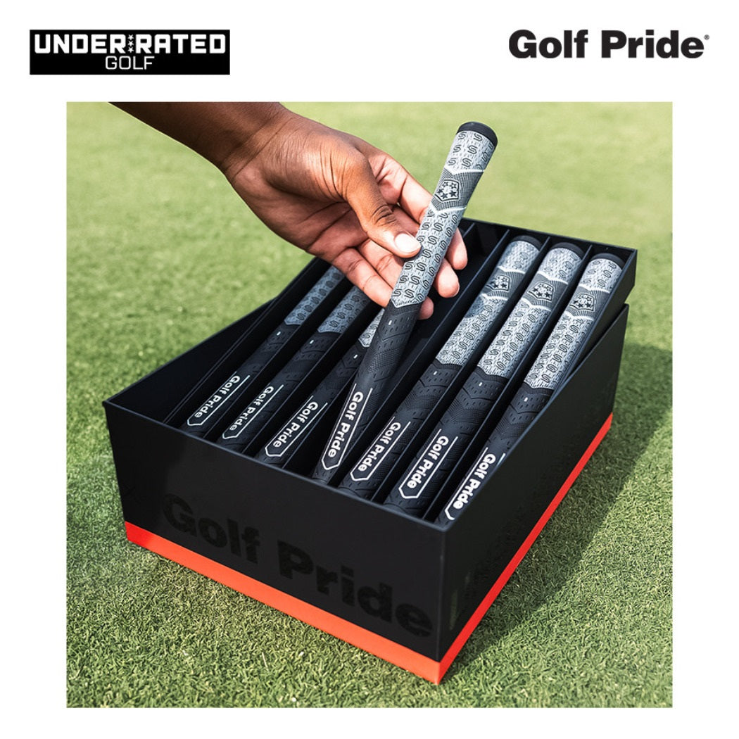 Golf Pride MCC Plus4 Stephen Curry Grip Kit Limited Edition - grips inside box