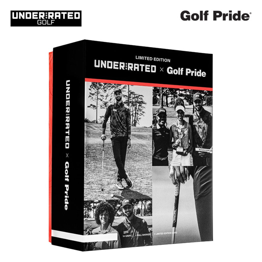 Golf Pride MCC Plus4 Stephen Curry Grip Kit Limited Edition - packaging