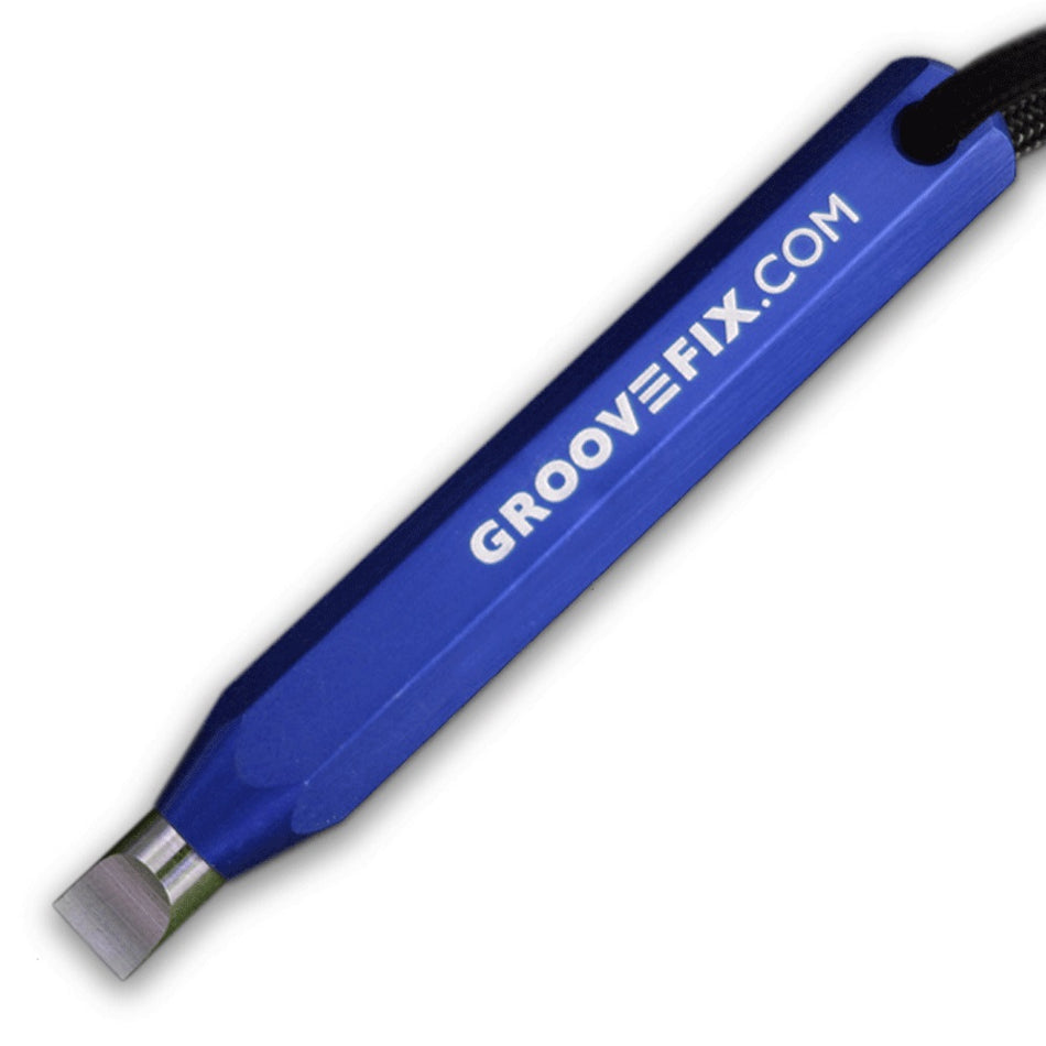 GrooveFix Groove Tool Blue Golf Club Groove Cleaner and Sharpener