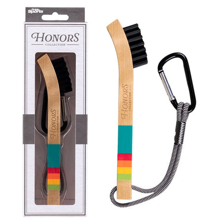 Pride Sports Honors Collection Wooden Golf Brush - Sunrise Gradient
