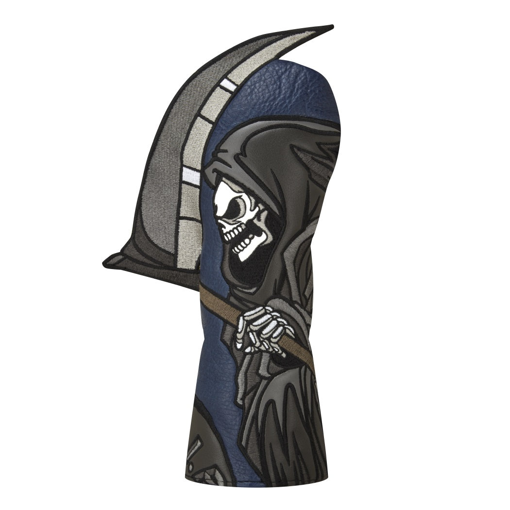 Luna Links Hybrid Golf Headcover -Reaper - front view