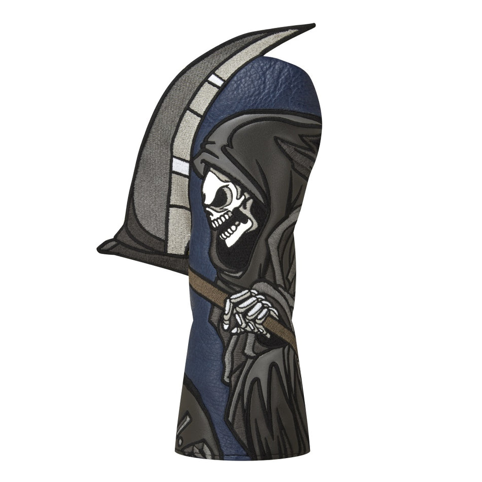 Luna Links Hybrid Golf Headcover -Reaper - front view