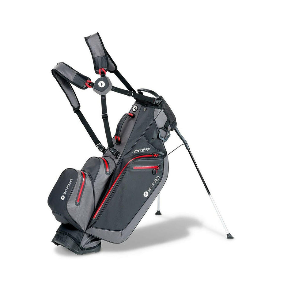 Motocaddy HydroFLEX Waterproof Stand Golf Bag in Red