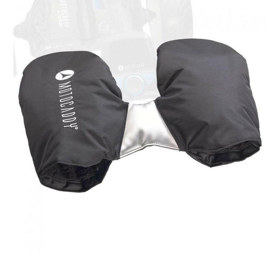 Genuine Motocaddy Deluxe Trolley Mittens - Black Fleece Lined (Pair)
