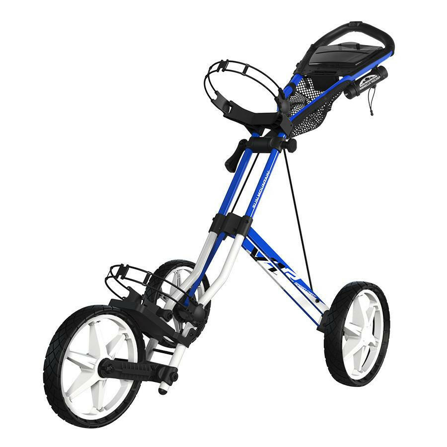 Sun Mountain V1R Speed Cart Golf Trolley  White / Blue