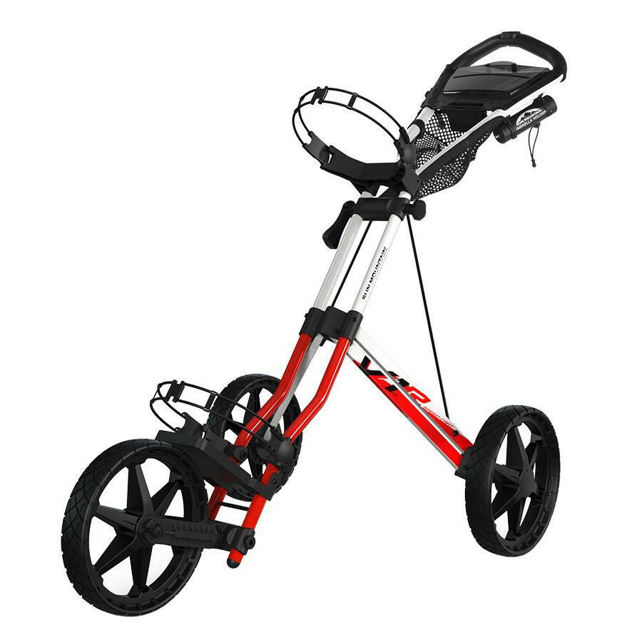 Sun Mountain V1R Speed Cart Golf Trolley Fire Red / White