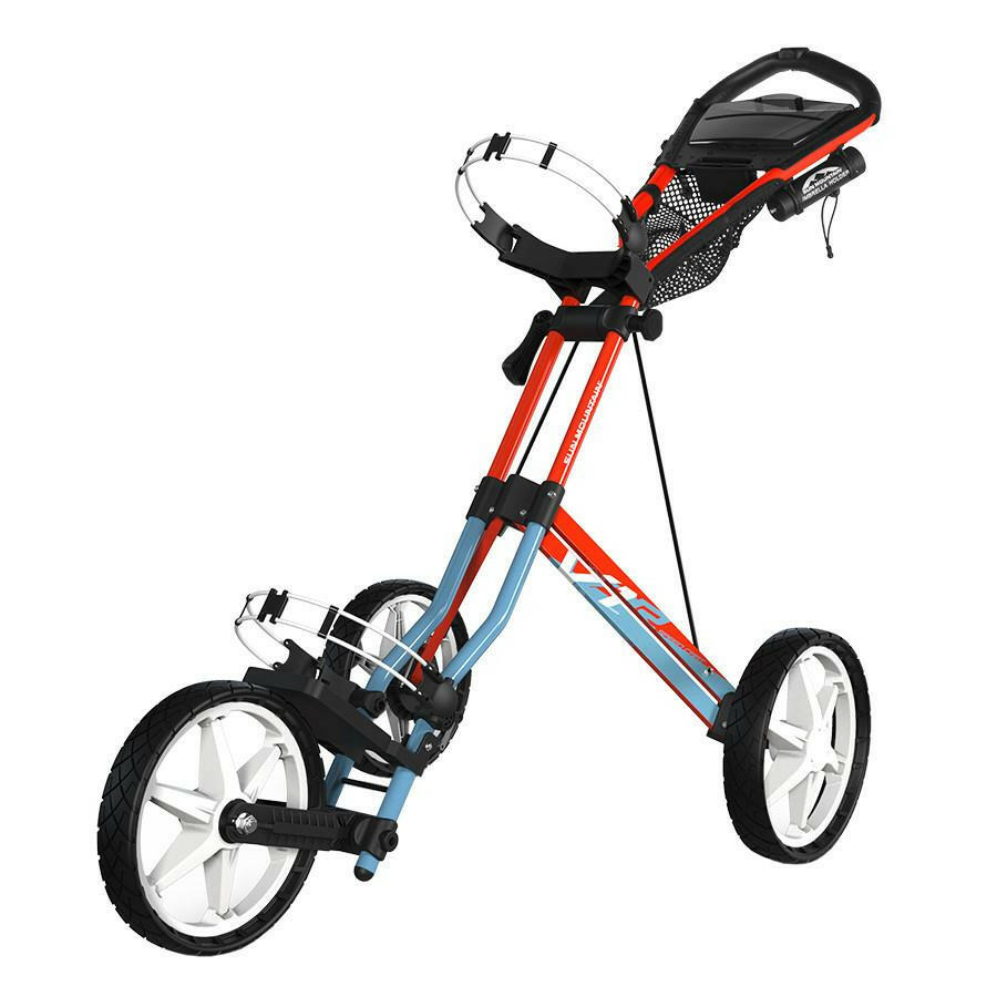 Sun Mountain V1R Speed Cart Golf Trolley Race Blue / Blaze