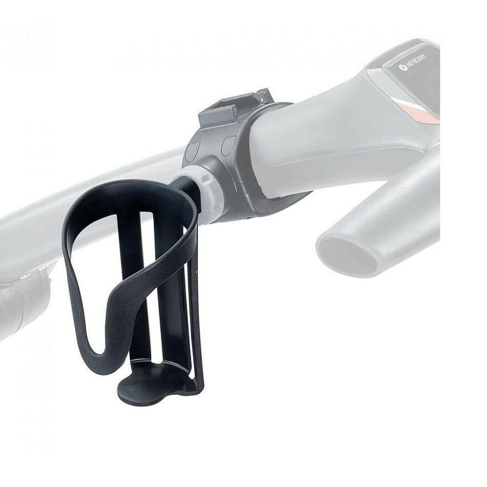 Genuine Motocaddy Drink Holder mounted on electric golf trolley handle