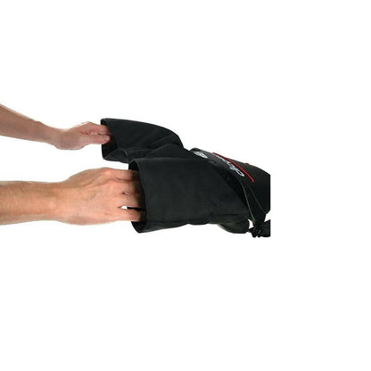 Clicgear Golf Trolley Winter Mittens - shown fitted to a trolley (trolley not included)