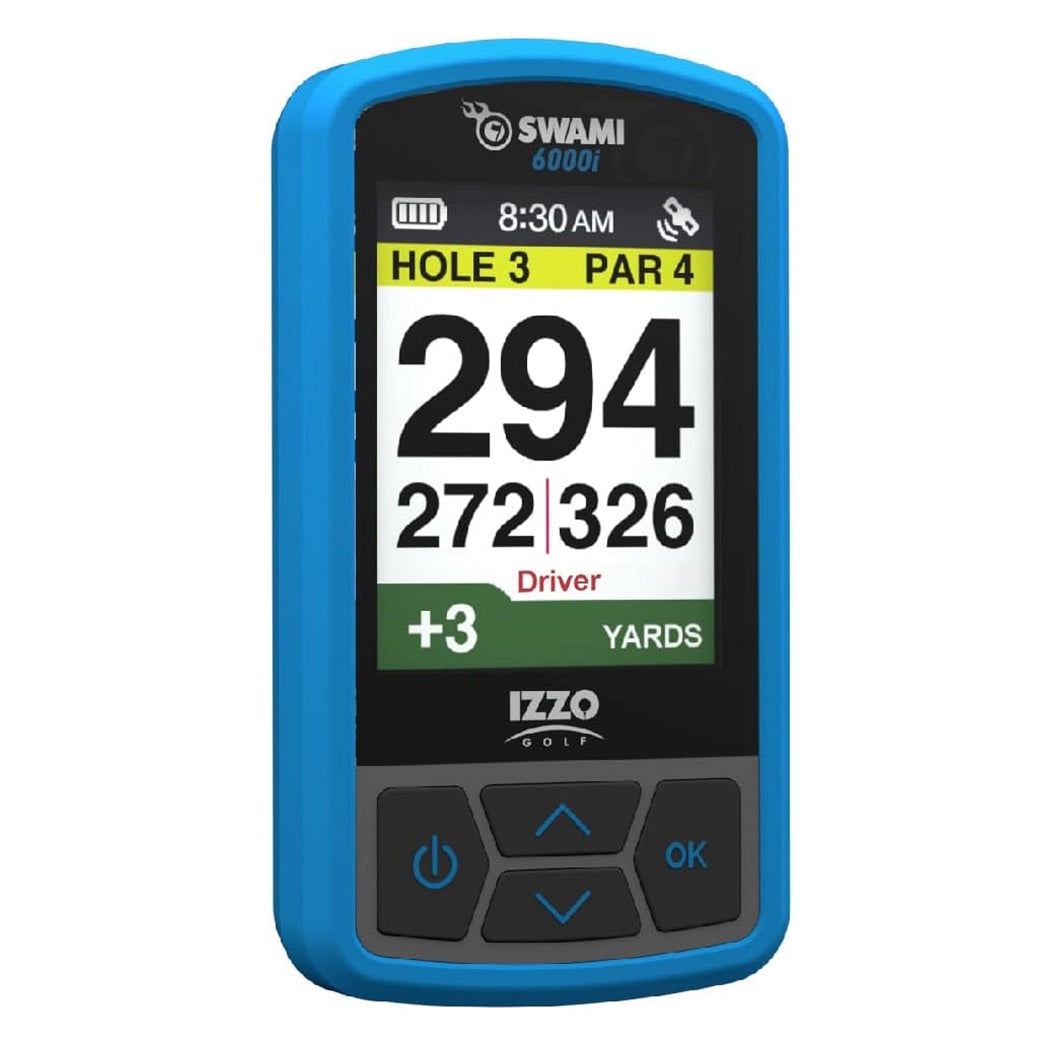 Izzo Swami 6000i Handheld GPS Rangefinder - Blue