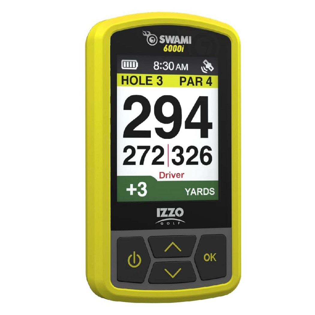 Izzo Swami 6000i Handheld GPS Rangefinder - Yellow