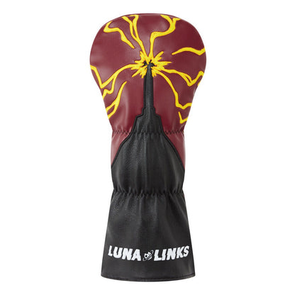 Luna Links Golf Driver Novelty Headcover - Frankenstein - reverse side