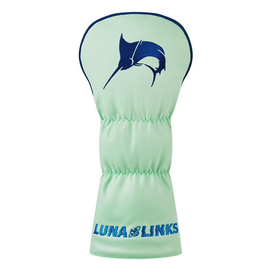 Luna Links Golf Driver Novelty Headcover - Marlin - rear view