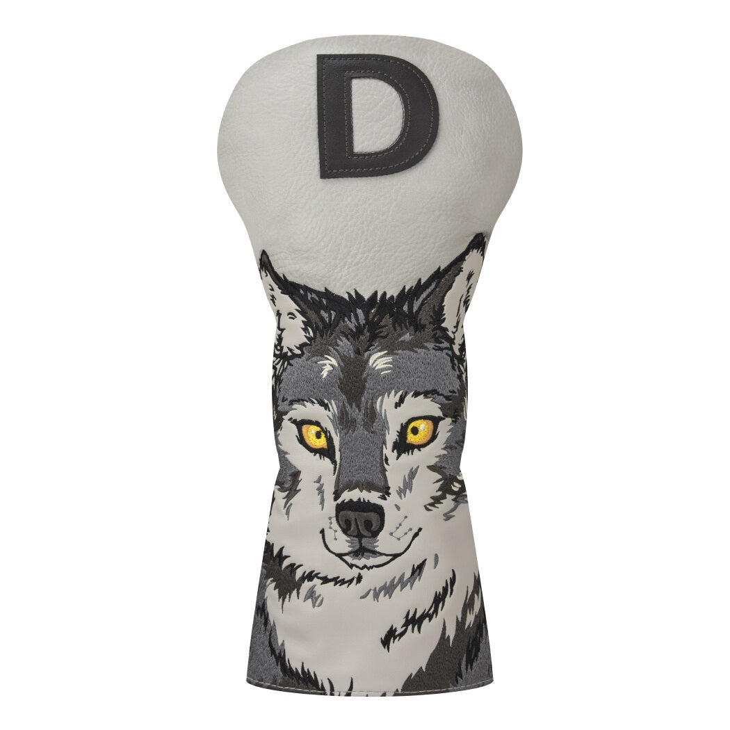 Luna Links Golf Driver Novelty Headcover - Wolf