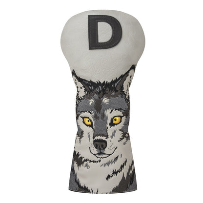 Luna Links Golf Driver Novelty Headcover - Wolf