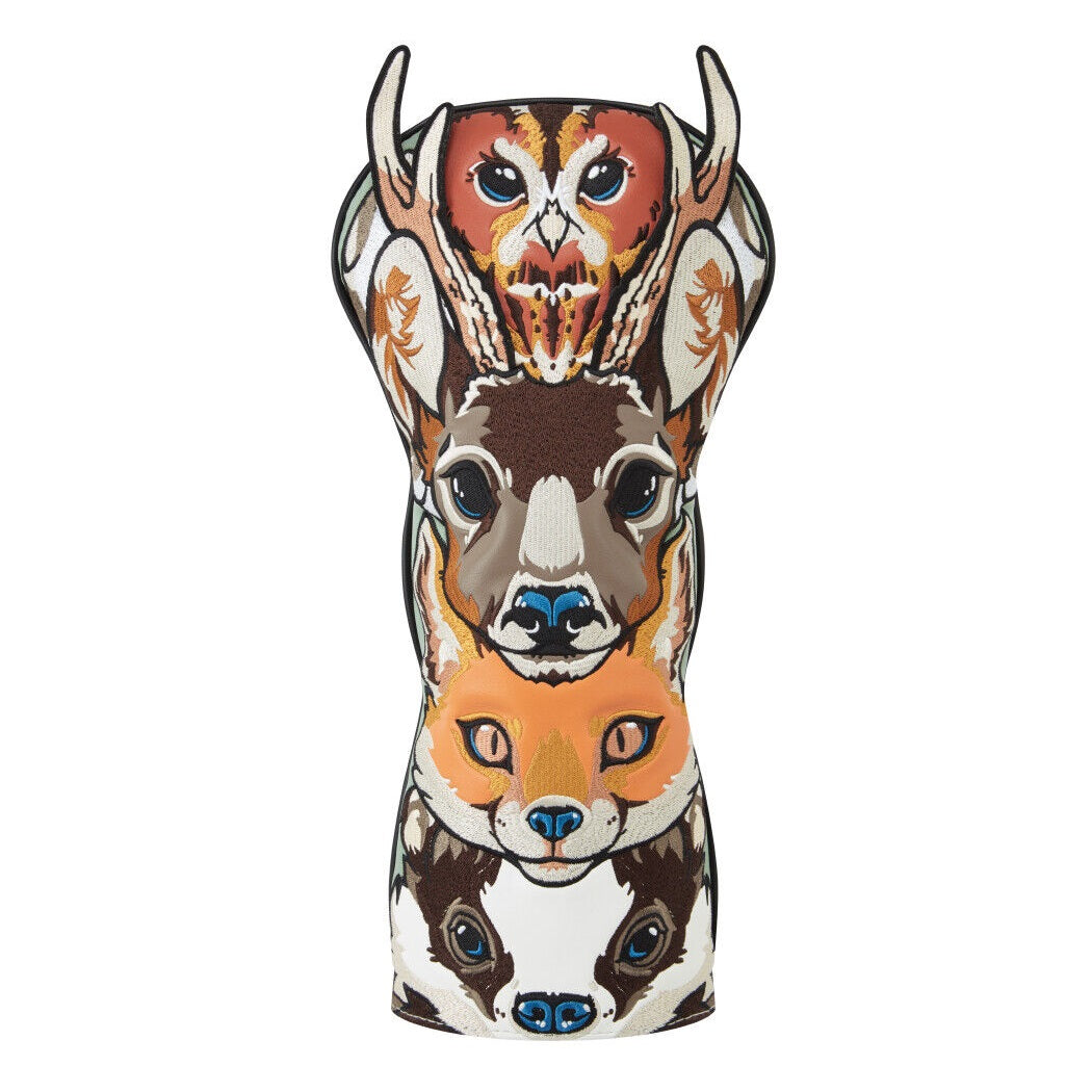 Luna Links Golf Driver Novelty Headcover - Woodland Totem
