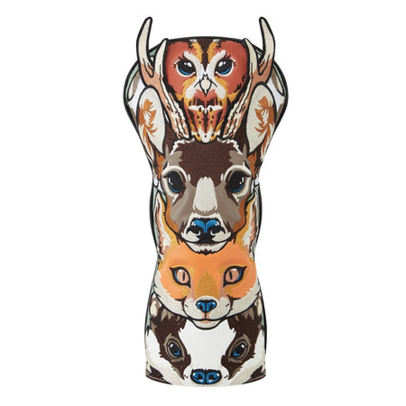 Luna Links Golf Driver Novelty Headcover - Woodland Totem