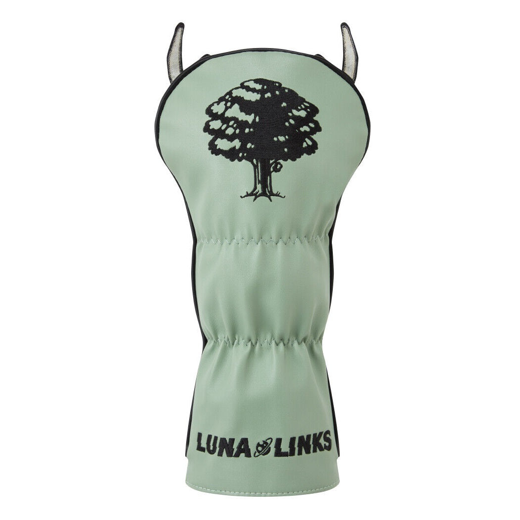 Luna Links Golf Driver Novelty Headcover - Woodland Totem - reverse side