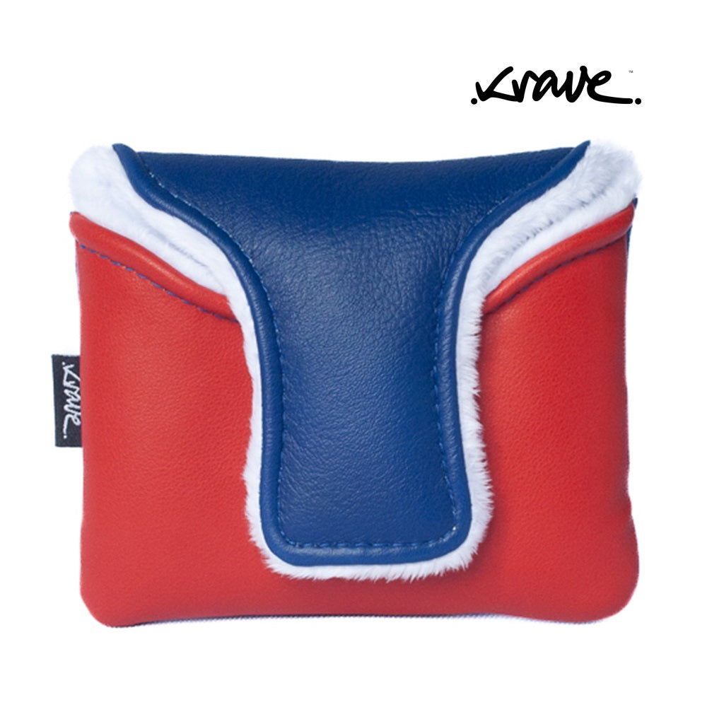 Krave Super Headcover - Mallet - reverse with magnetic closure