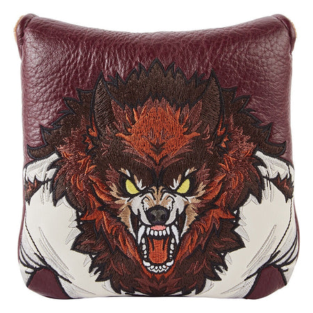 Luna Links Mallet Putter Novelty Golf Club Headcover - Werewolf