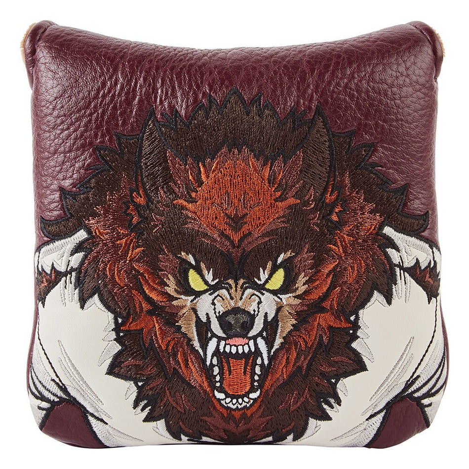 Luna Links Mallet Putter Novelty Golf Club Headcover - Werewolf