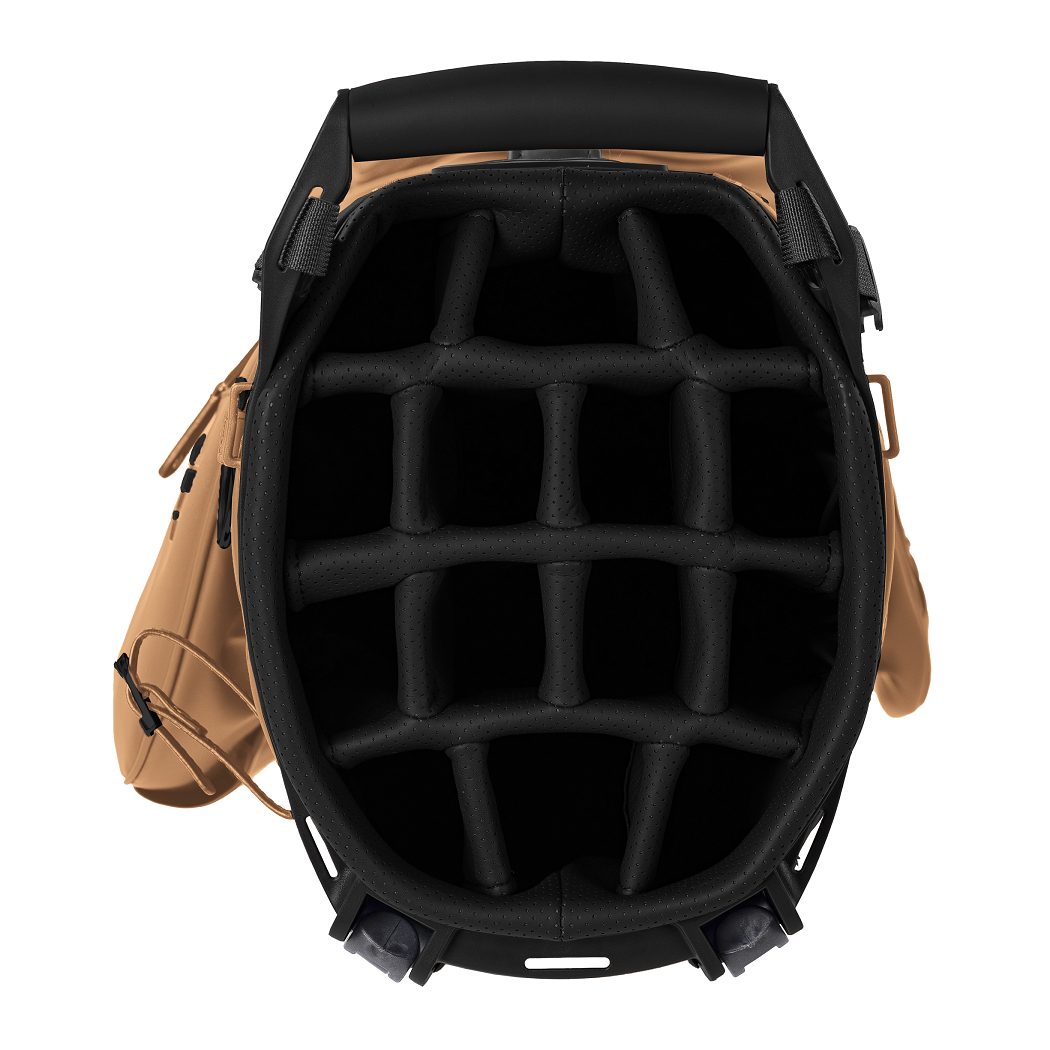 Sun Mountain Matchplay 14-Way Duravinyl Golf Stand/Carry Bag - Clay/Black - divider