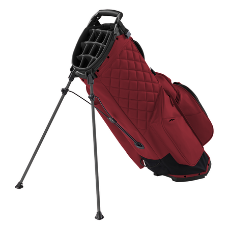 Sun Mountain Matchplay 14-Way Duravinyl Golf Stand/Carry Bag - Merlot - standing