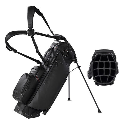 Sun Mountain Matchplay 14-Way Carry/Stand Bag - Black - showing 14-way top