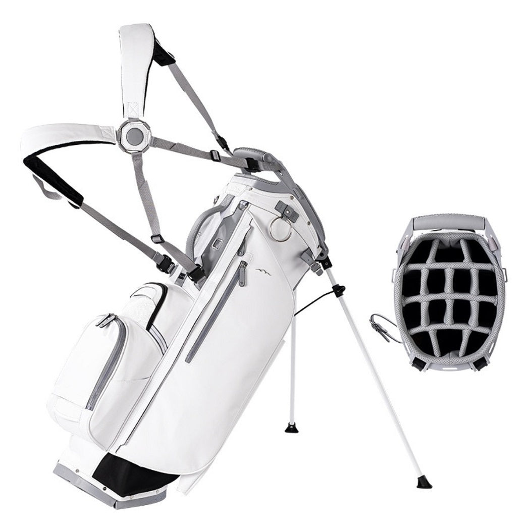 Sun Mountain Matchplay 14-Way Carry/Stand Bag - White - showing 14-way top