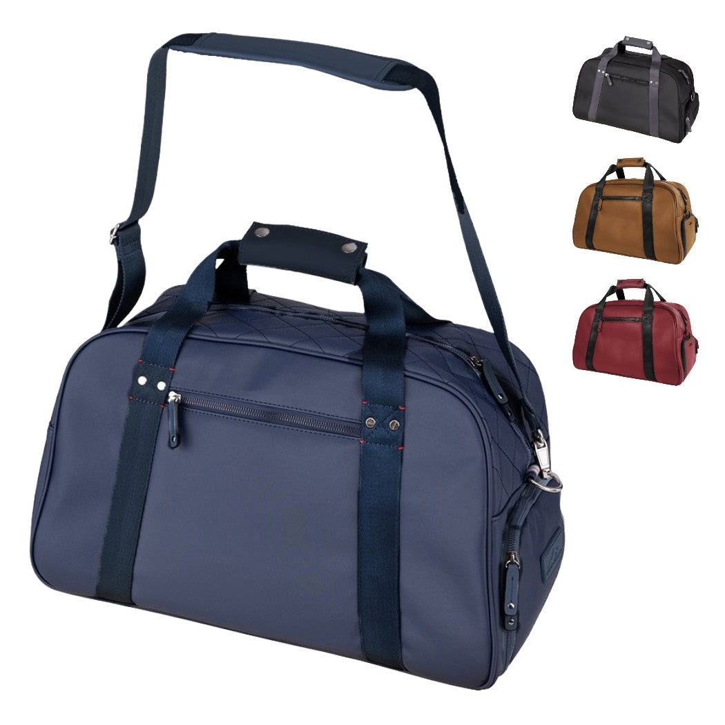 Sun Mountain Matchplay Lockeroom Duffel Bag in Navy, with Black, Clay/Black and Merlot colour options