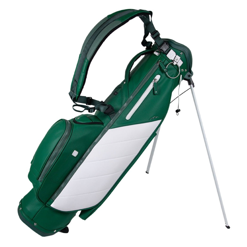Sun Mountain Matchplay Swift Sunday Carry/Stand Bag - Green/White/Fairway - with shoulder strap