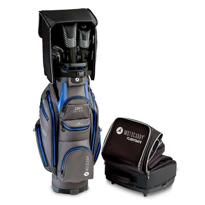 Motocaddy Flightsafe Flight Cover - showing the reinforced club cover