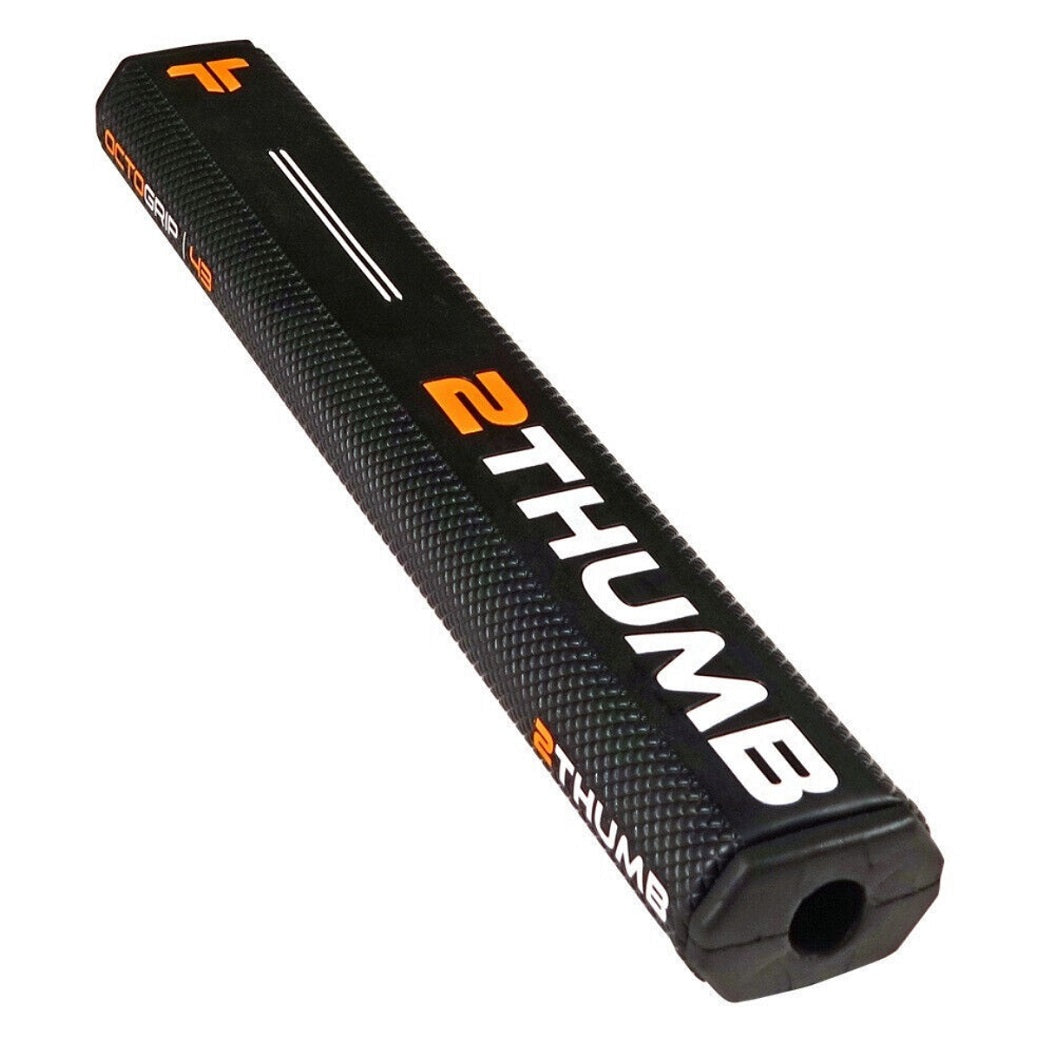 2Thumb Golf Putter Grip - Octotech 43 Black