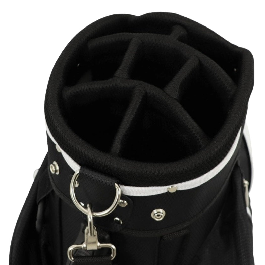 Ben Sayers M8 Ladies Cart Bag - Black/White - divider