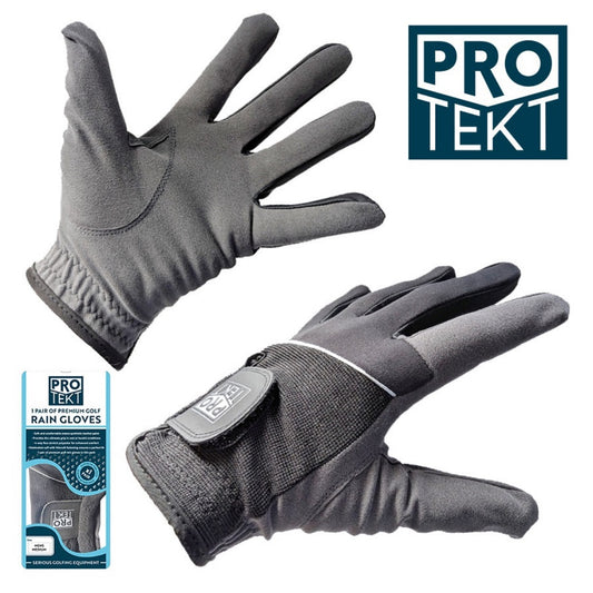 Pro-Tekt Pair of Men`s Golf Rain Gloves