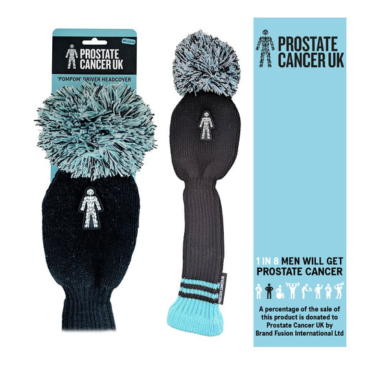 PomPom Golf Driver Headcover - Supporting Prostate Cancer UK