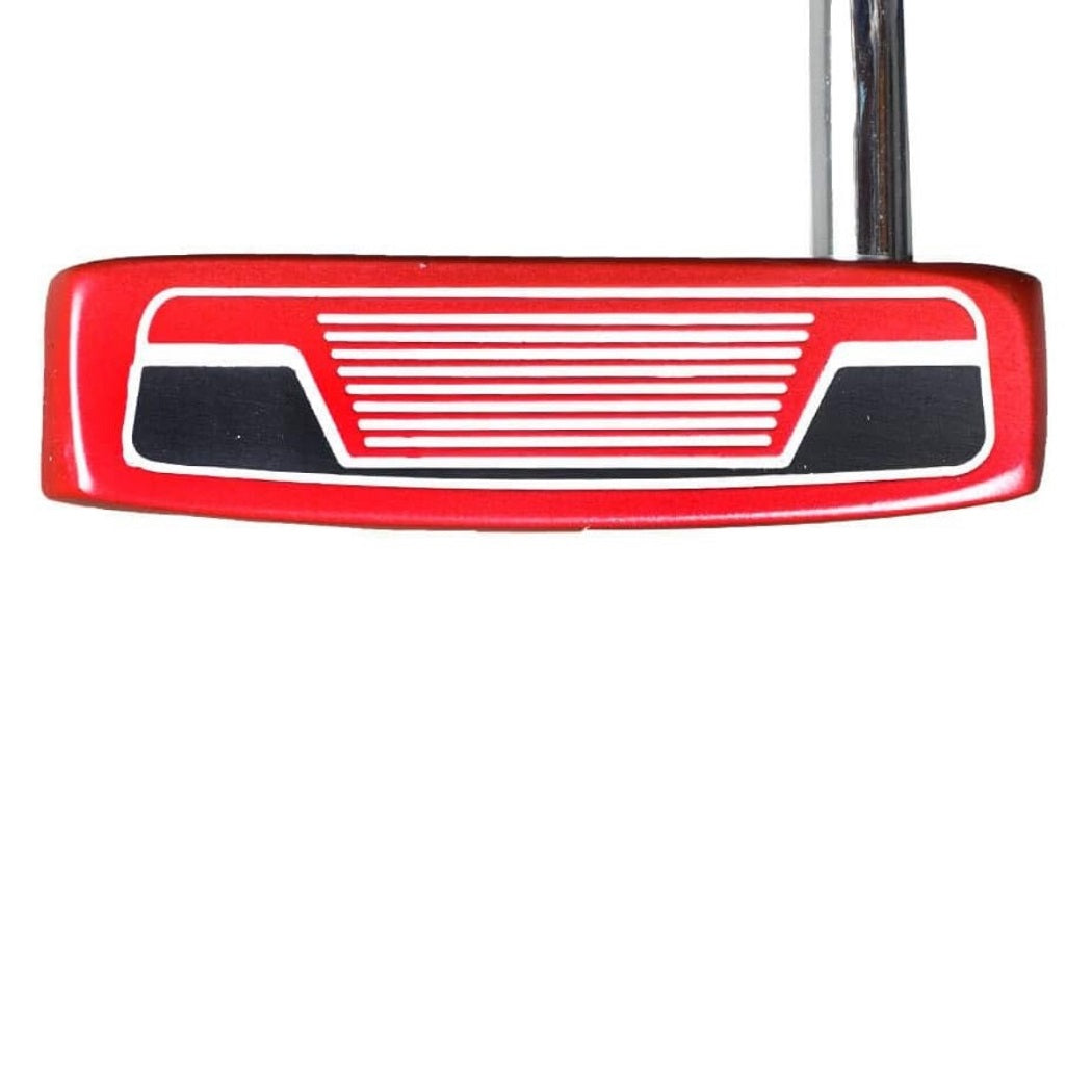 Ray Cook Silver Ray SR550 Putter - 35" Red - showing the putter`s face