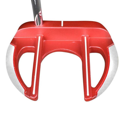 Ray Cook Silver Ray SR400 Putter - 35" - Limited Edition Red - showing the putter from above