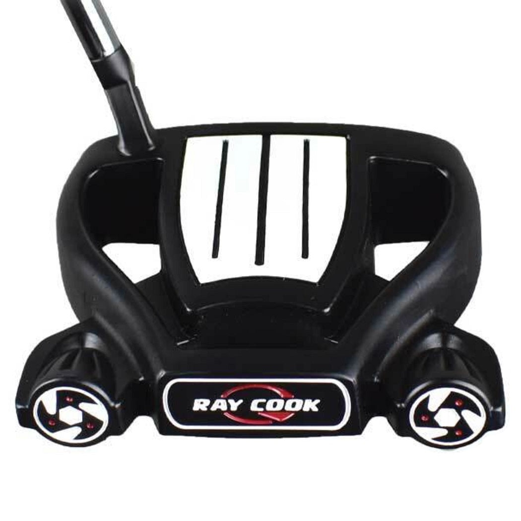Ray Cook Silver Ray SR595 Putter 35" - Black - showing the putter from above