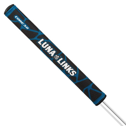 Luna Links Core 3.0 Golf Putter Grip - Black / Blue