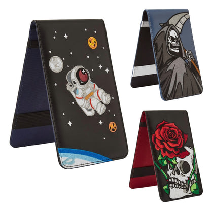 Luna Links Golf Scorecard Holder – Cosmos / Reaper / Skull & Rose