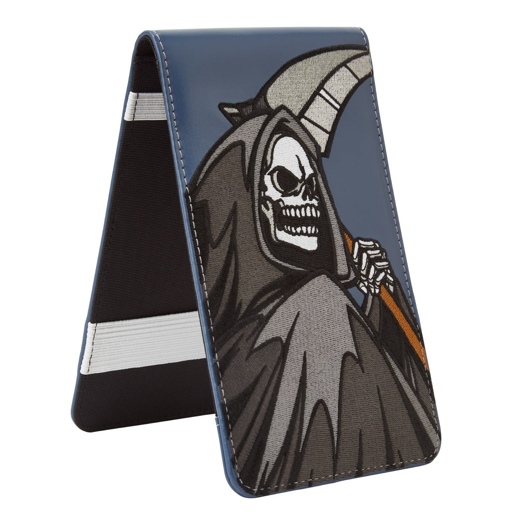 Luna Links Golf Scorecard Holder - Reaper - front view