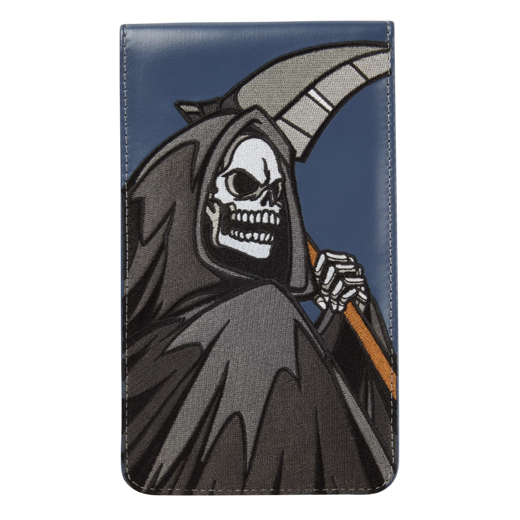 Luna Links Golf Scorecard Holder - Reaper - front view