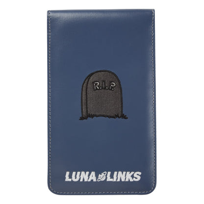 Luna Links Golf Scorecard Holder - Reaper - rear view