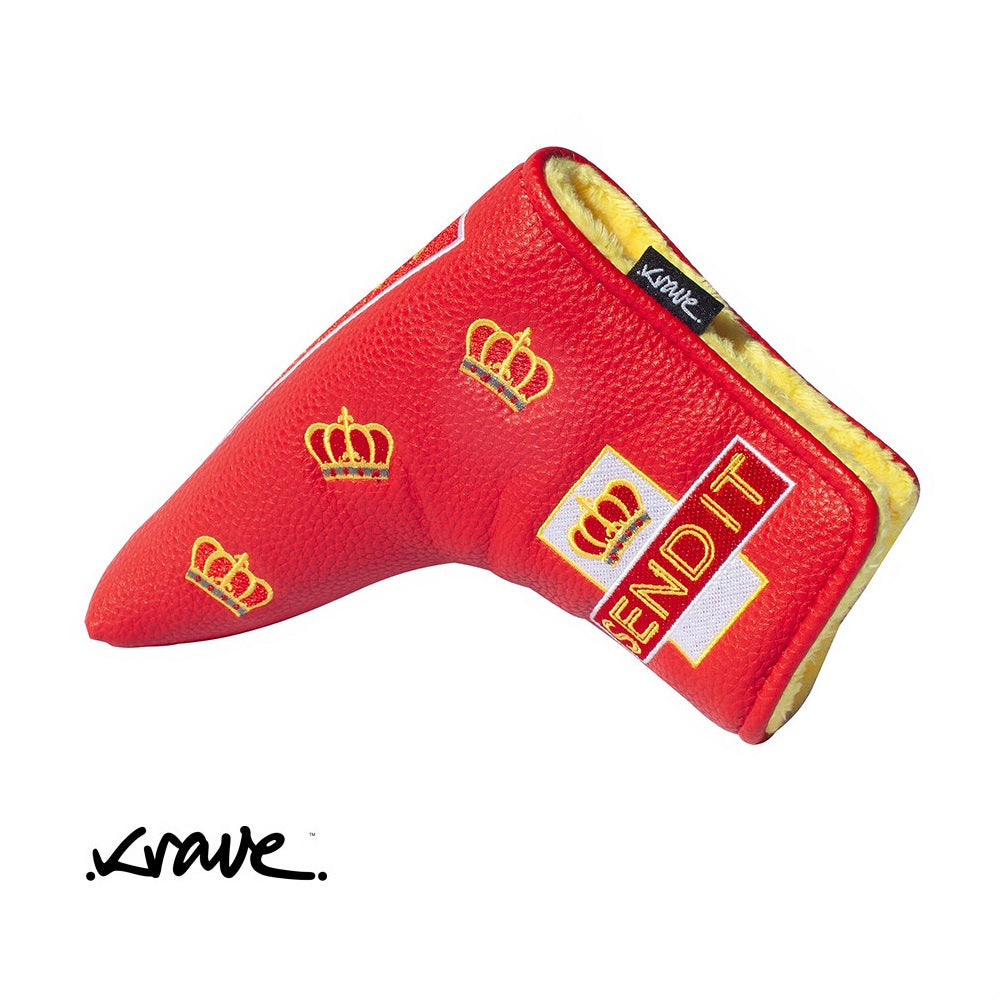 Krave Send It Headcover - Blade - exterior and interior